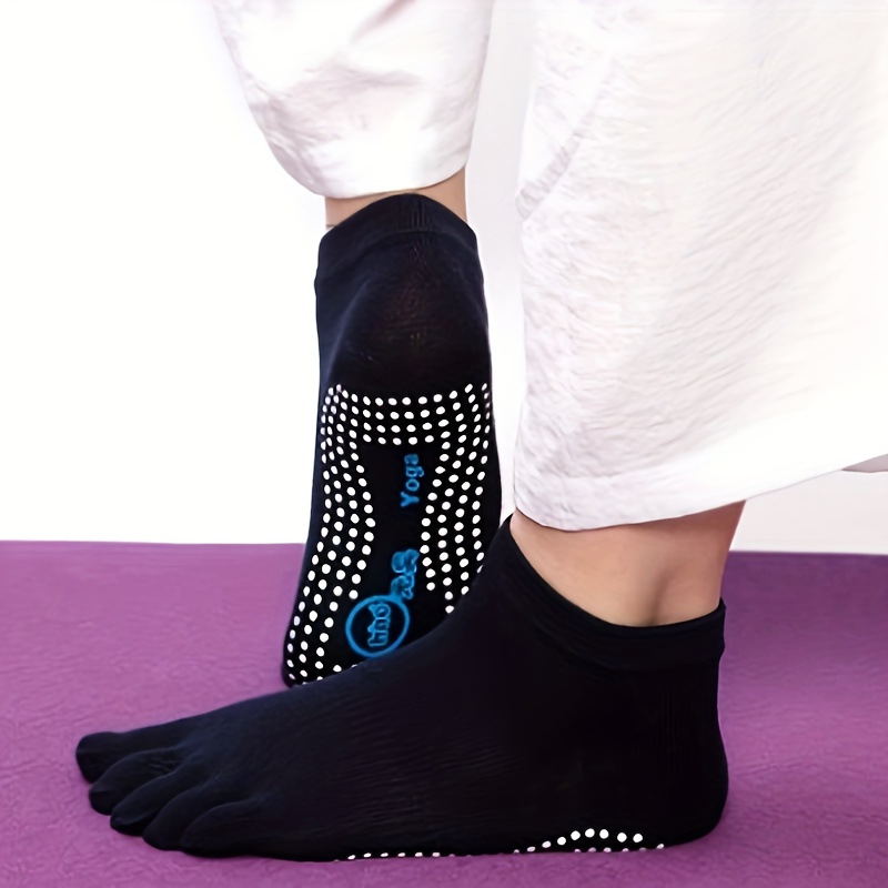 Grippy Socks Pilates Women's Mid-Calf Non-Slip Socks With Cushioned Sole