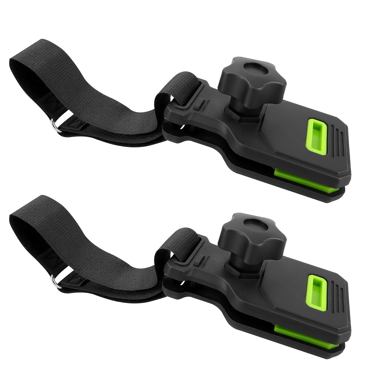 TEMU Rv Awning Clips, Upgraded Awning Clips, Uv- Nylon Material, Heavy-duty Non-slip Pads, Prevents Tearing And , Strong Support, 2pcs Set