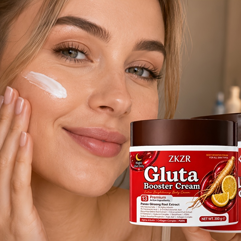 glutathione ginseng facial care cream dual use face