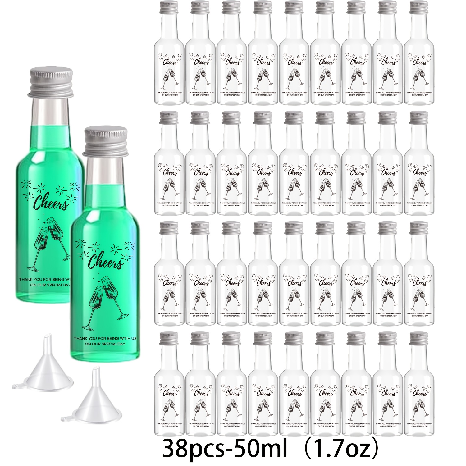 geschenk / 38 stück (0.85oz)/50ml (1.7oz) mini