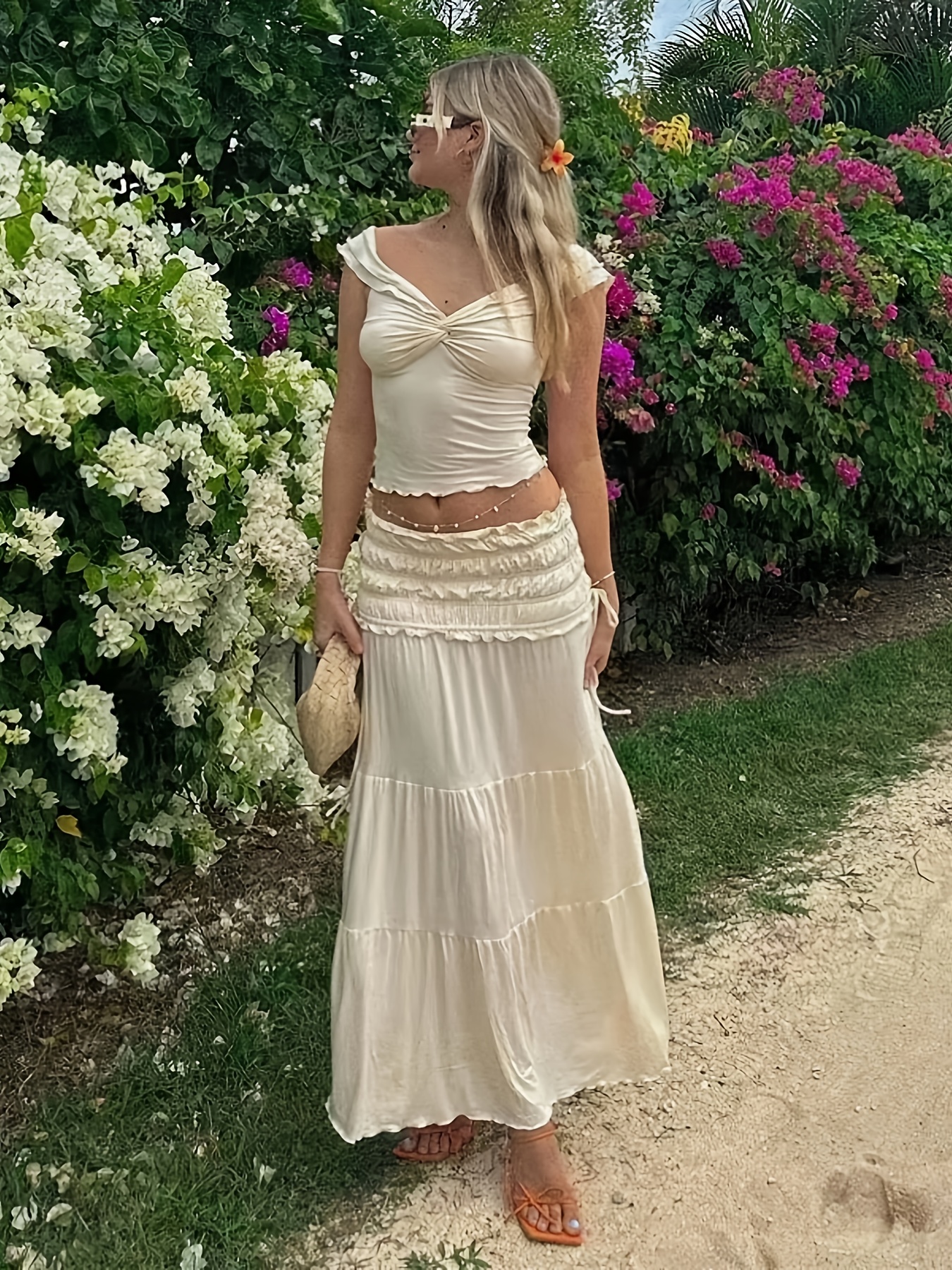 Crop White Skirt Bodycon Crop Top White Lace Skirt Bodycon Women's