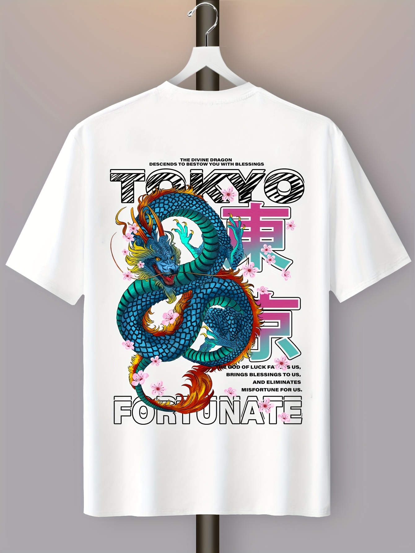 men's y2 print t shirt pink tokyo graphic - Temu