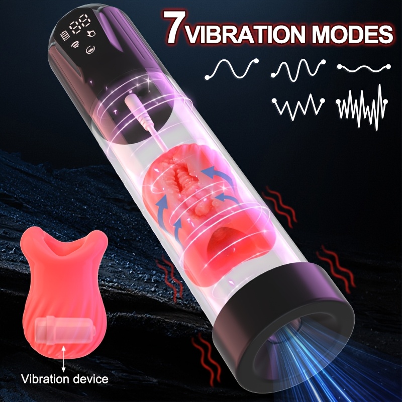 automatic male sucking vibrating cup male - Temu