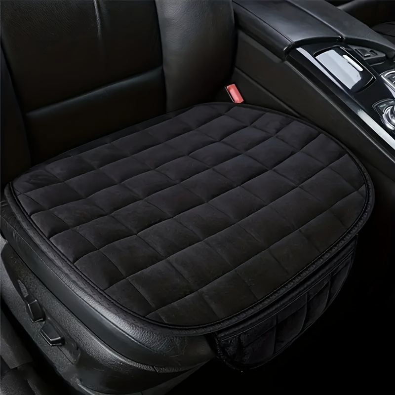 TEMU Universal Oval Car Seat Cushion, Using Polyester Fiber, Sponge Fillers, Soft Breathable Comfortable, Lightweight And Portable, Hand-washed, All-weather Protection Of Vehicle Seats.