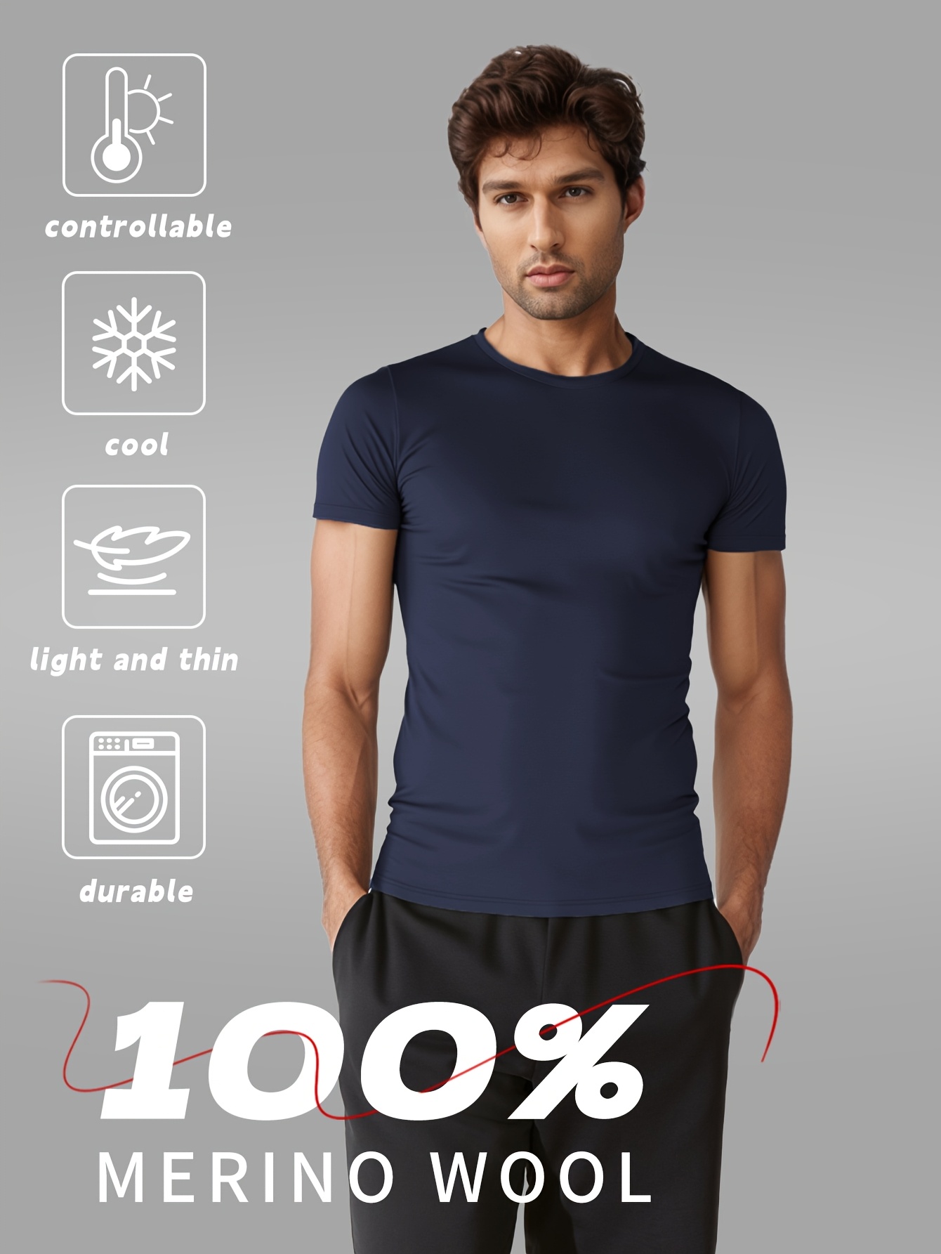mens outdoor velvet velvet quick dry short sleeve breathable round neck t shirt for hiking and running navy blue 0