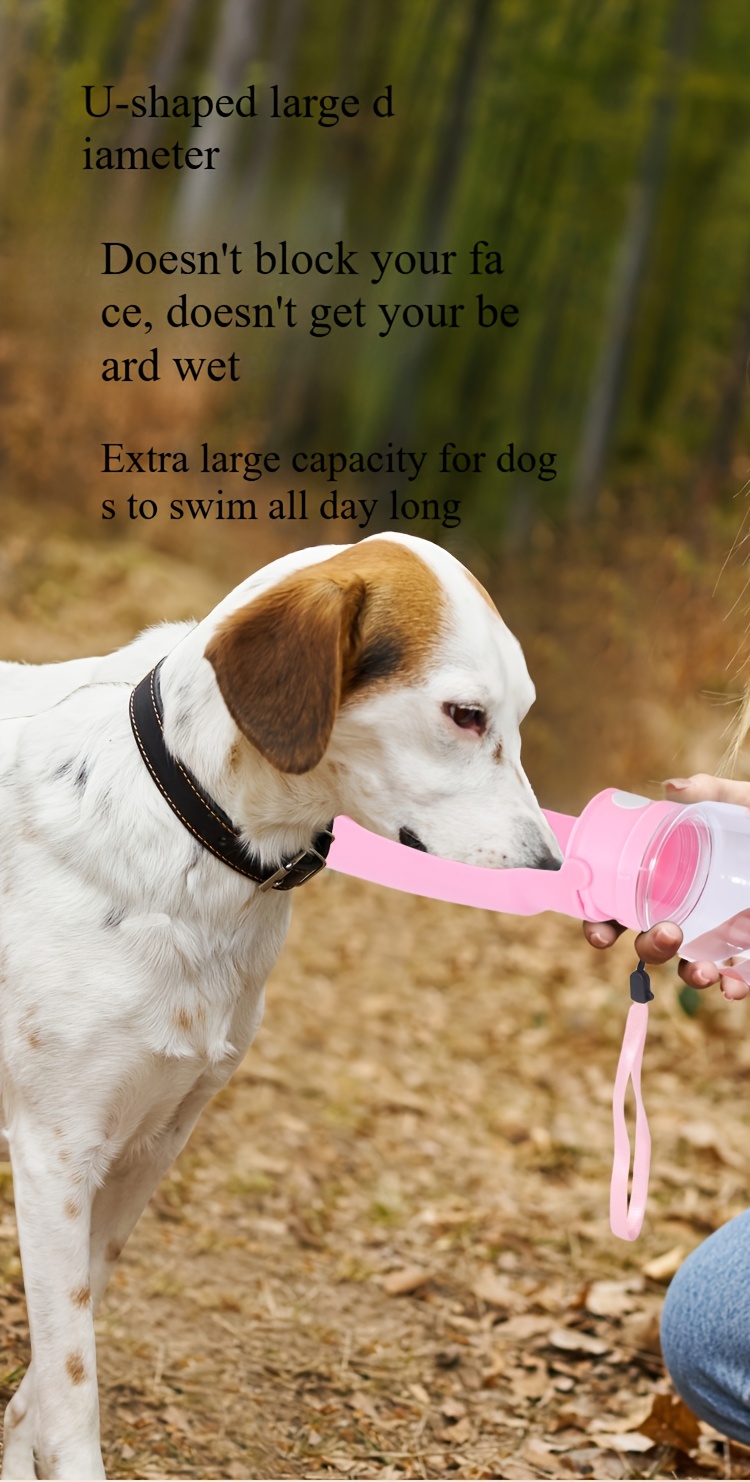 foldable pet water bottle portable dog travel cup large capacity leak proof drinking feeding bowl for outdoor   Product details 4