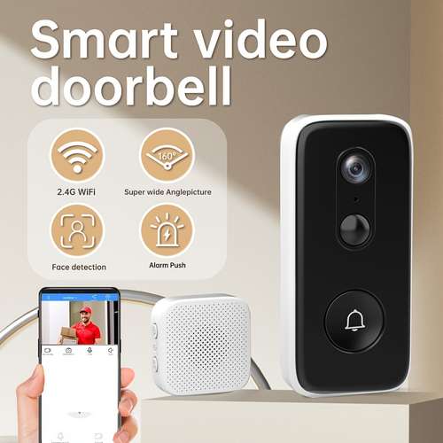 Wireless Doorbell Doorbell Camera Wireless No Subscription
