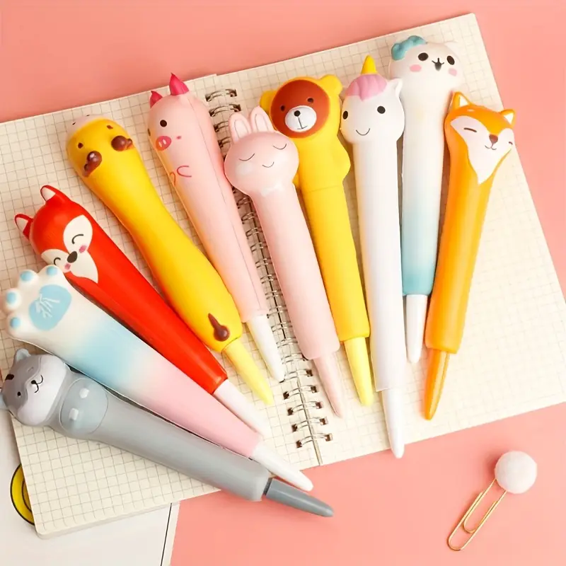 10pcs cute and soft stress reducing pen suitable for student prizes and office stationery Product details 5