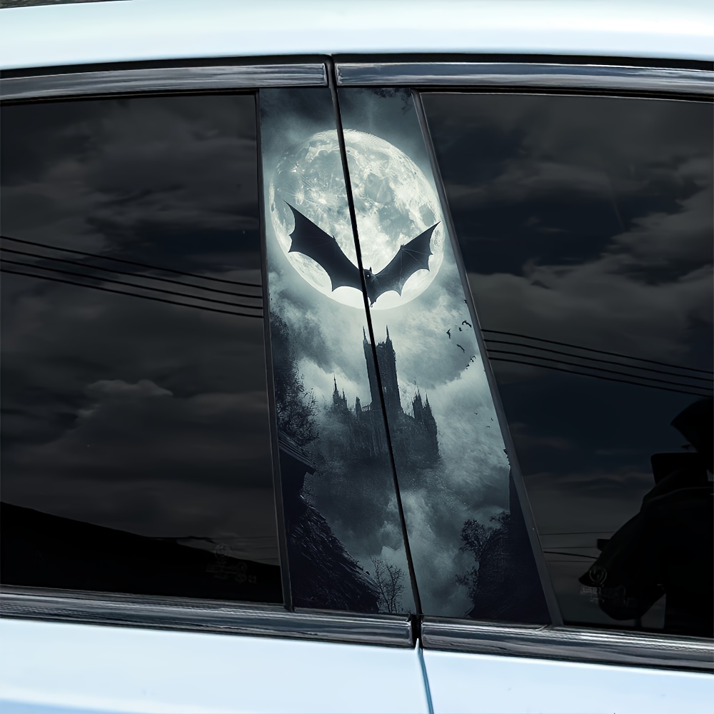 2pcss Pattern Animal Car Sticker: 2pcss Set - Waterproof, Scratch Resistant, Suitable For All Car Models - Car Accessories & Festive Decorations For All Vehicles, For Laptops, Cars, Helmets