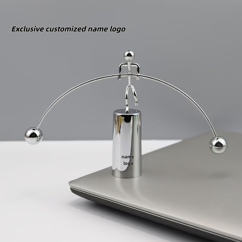 TEMU Bohemien - Figura d' Oscillante in Acciaio e Plastica, Decorazione per Scrivania/Scaffale per la Casa, Senza Alimentazione, Statue di per Regali