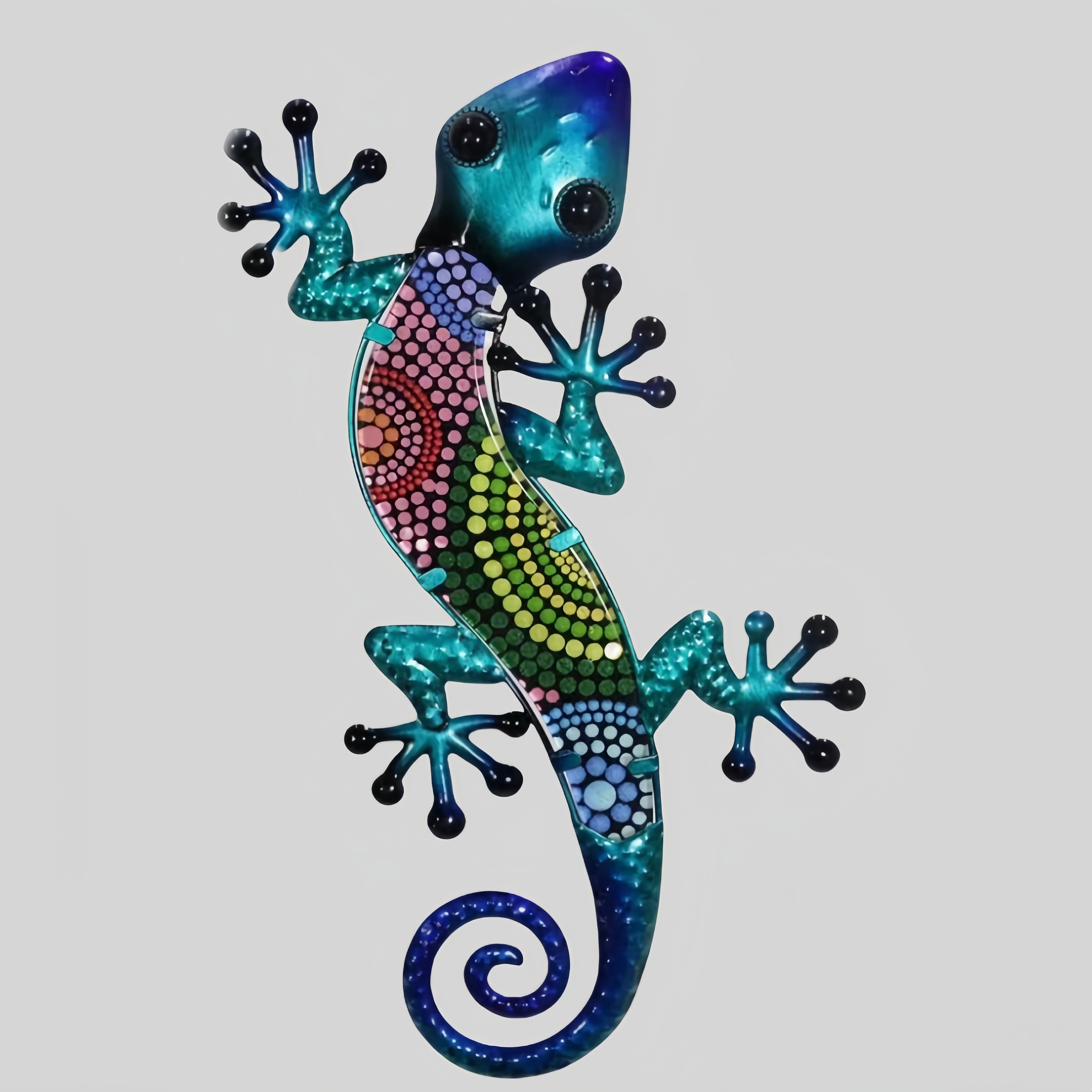 

1pc Lizard Premium Vinyl Decal | Pvc Material For Motorcycle, Laptop, And Application | Waterproof Magnet For Car Bumper - Truck Suv Vehicle Decoration | Ideal Christmas Surprise Gift