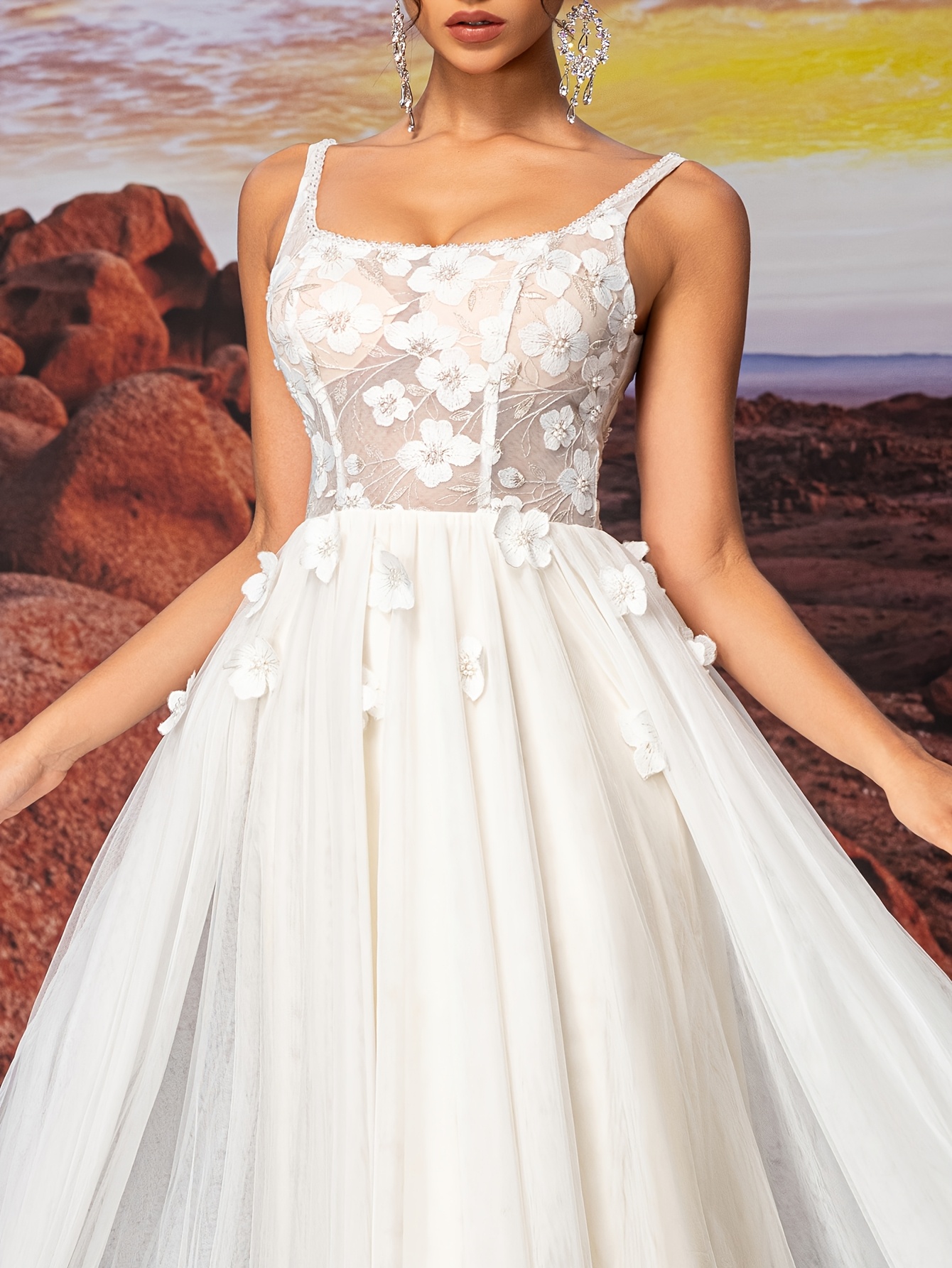 princess polly baby blue dress Ivory Wedding Dresses & Bridal Gowns main image 1