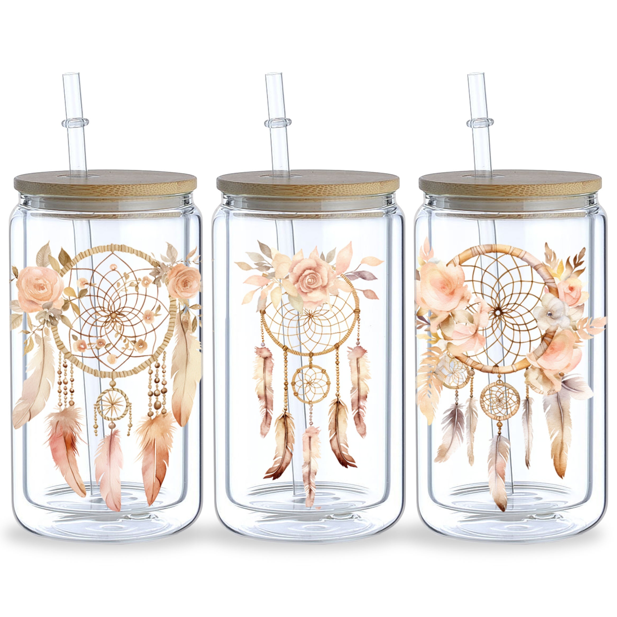 120 Pegatinas DTF UV Para Vasos | Frases Motivadoras, Resistente Al Agua, Fáciles De Aplicar