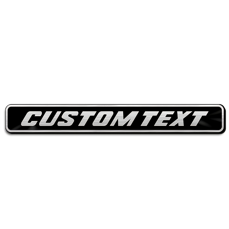 TEMU 【カスタマイズ】レター付きの高級感あふれるメタル装飾プラーク、車用デコレーションバッジ、多機能、車/バイク/ヨットに最適、車好きの、メンズギフト