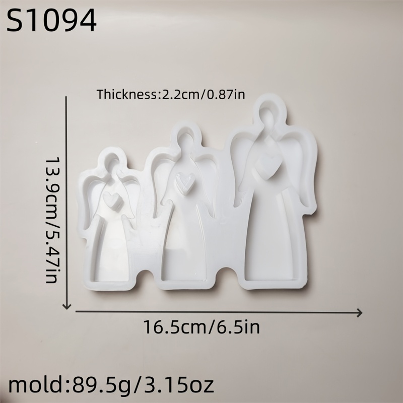 Image of Resin Silicone Mold 3d Ornament Silicone Mold Diy Candle Silicone Mold Gypsum Ornament Silicone Mold Silicone Mold Home Decoration Epoxy Resin Mold S1094