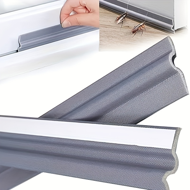 

8-meter Self-adhesive Weatherproof Seal Strip For Windows & Doors - Wind, Dust, Rainproof, Noise-reducing Polyurethane Tape, , Gray Mesh Design, Weather Proof Tape Insulating.