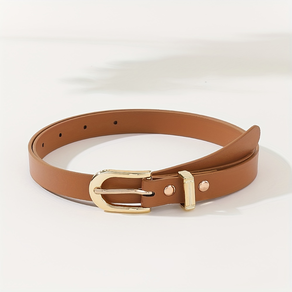 Casual Belt Featuring Elegant Design, 2pcs Set