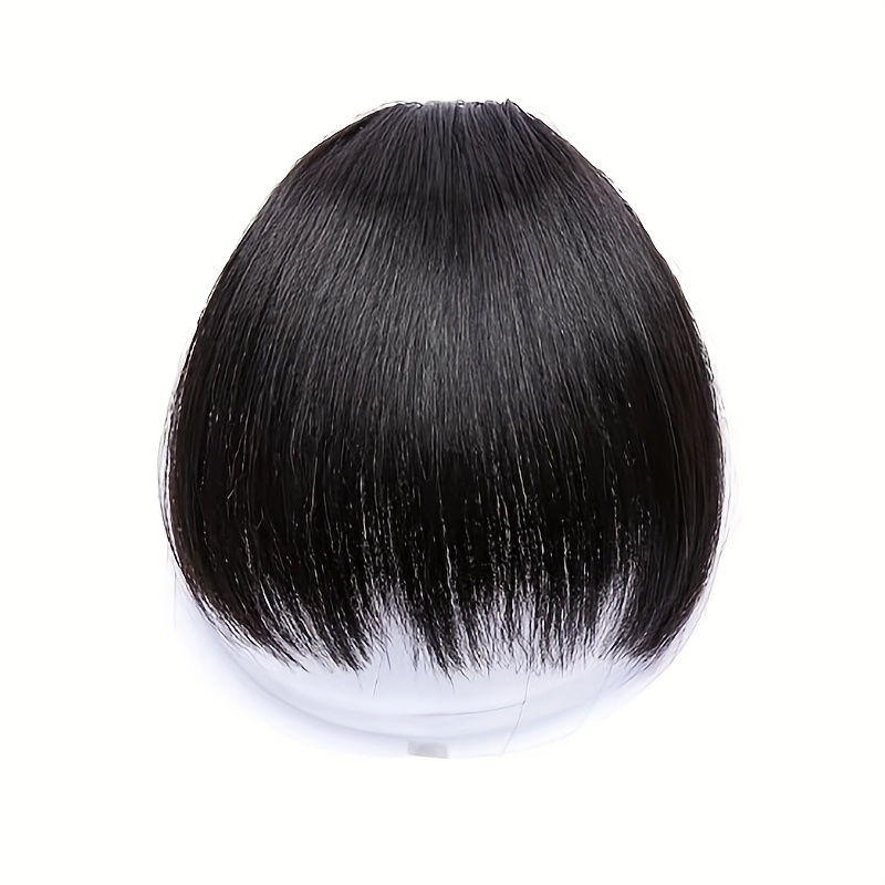 TEMU Fuscas de moda postizas, clip para flequillo, peluca con flequillo