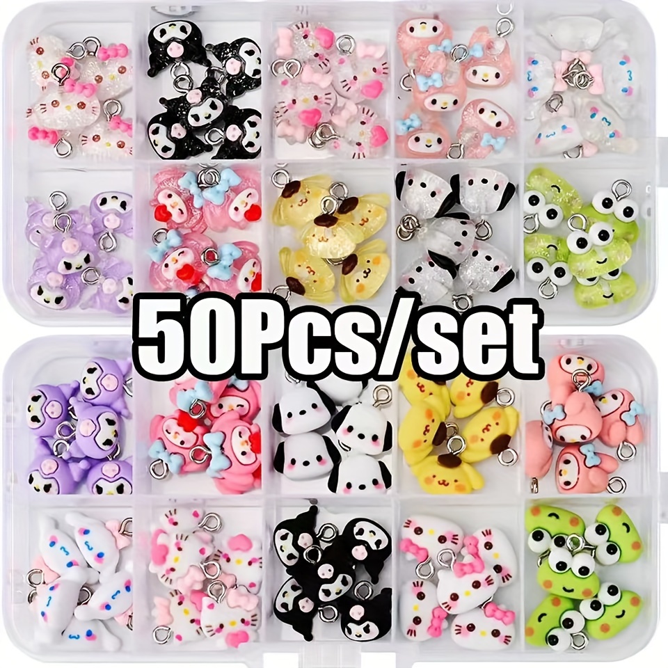 

Cute Cartoon Resin Charms For Jewelry Making Bulk, 3d Mini Charms Pendant Cartoon Animal Ornament Diy Cute Charms For Bracelets