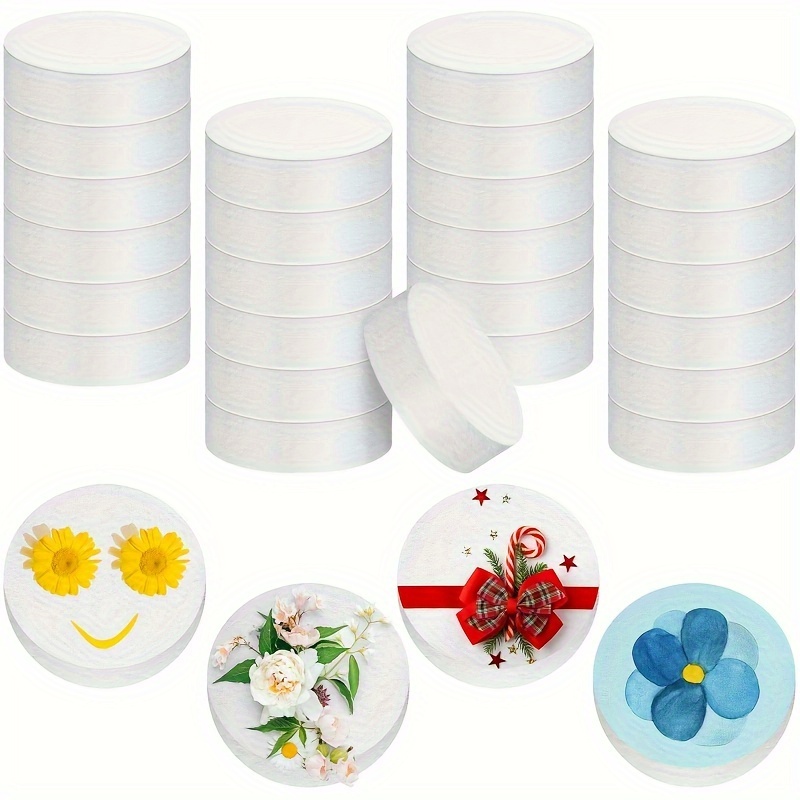 

12/24pcs Craft Foam Discs, Diy Various Decoration Use