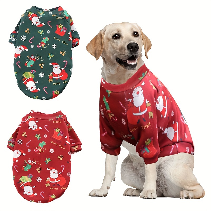 

Christmas Dog Clothes And Sweaters Outfit For Small And Cat