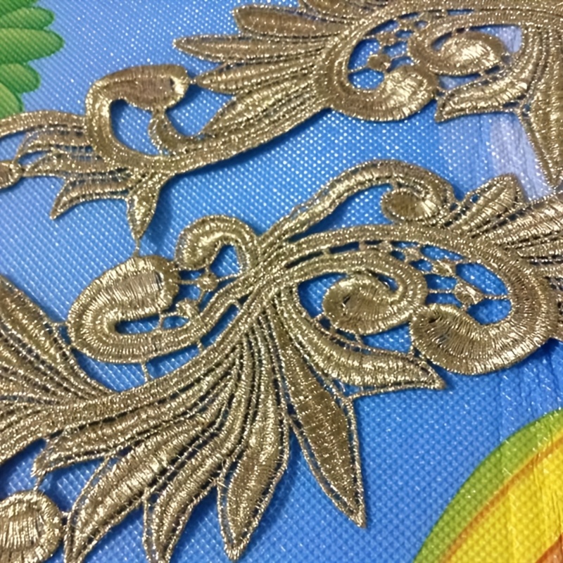 IBA Indianbeautifulart Or Fil Mstallique Broderie Machine Coudre La Main Polyester Set Bobine De 6 Pieces