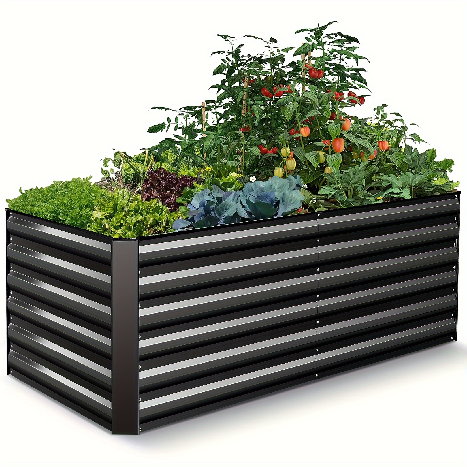 

Galvanized 6ftx3ftx2ft Metal Galvanized Steel Box For Vegetables