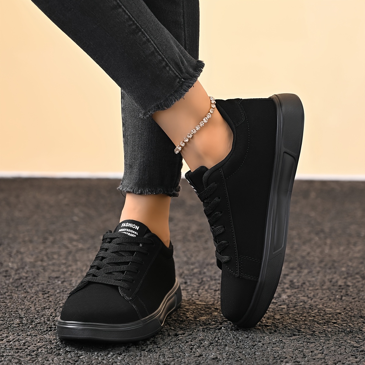 Womens Strap Lightweight Comfortable Low Top