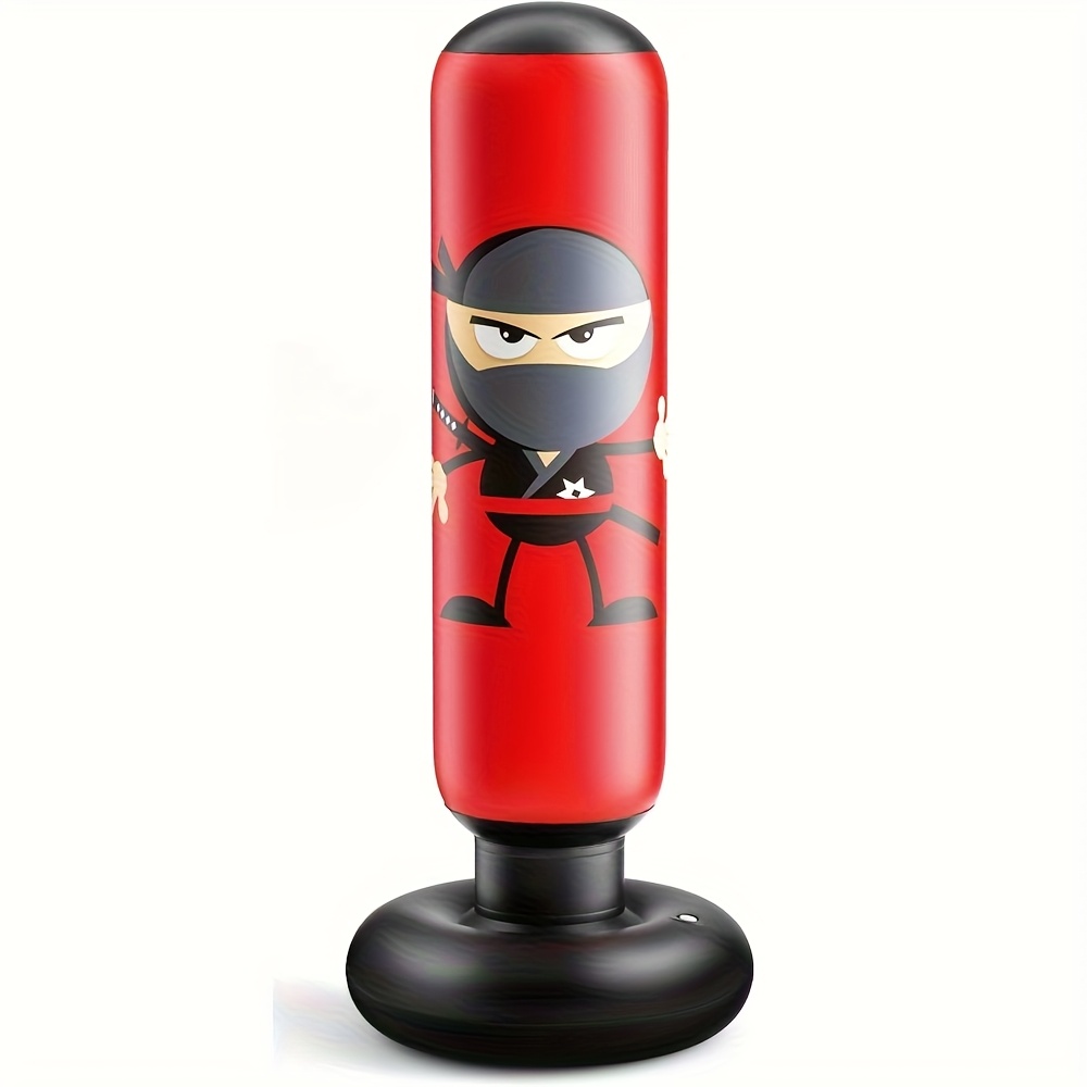 Image of Inflatable Punching Bag, Punching Bag Gifts For Niece And Nephew, Boxing Bag For Immediate Bounce Back For Practicing, Taekwondo, And To Pent Up Energy