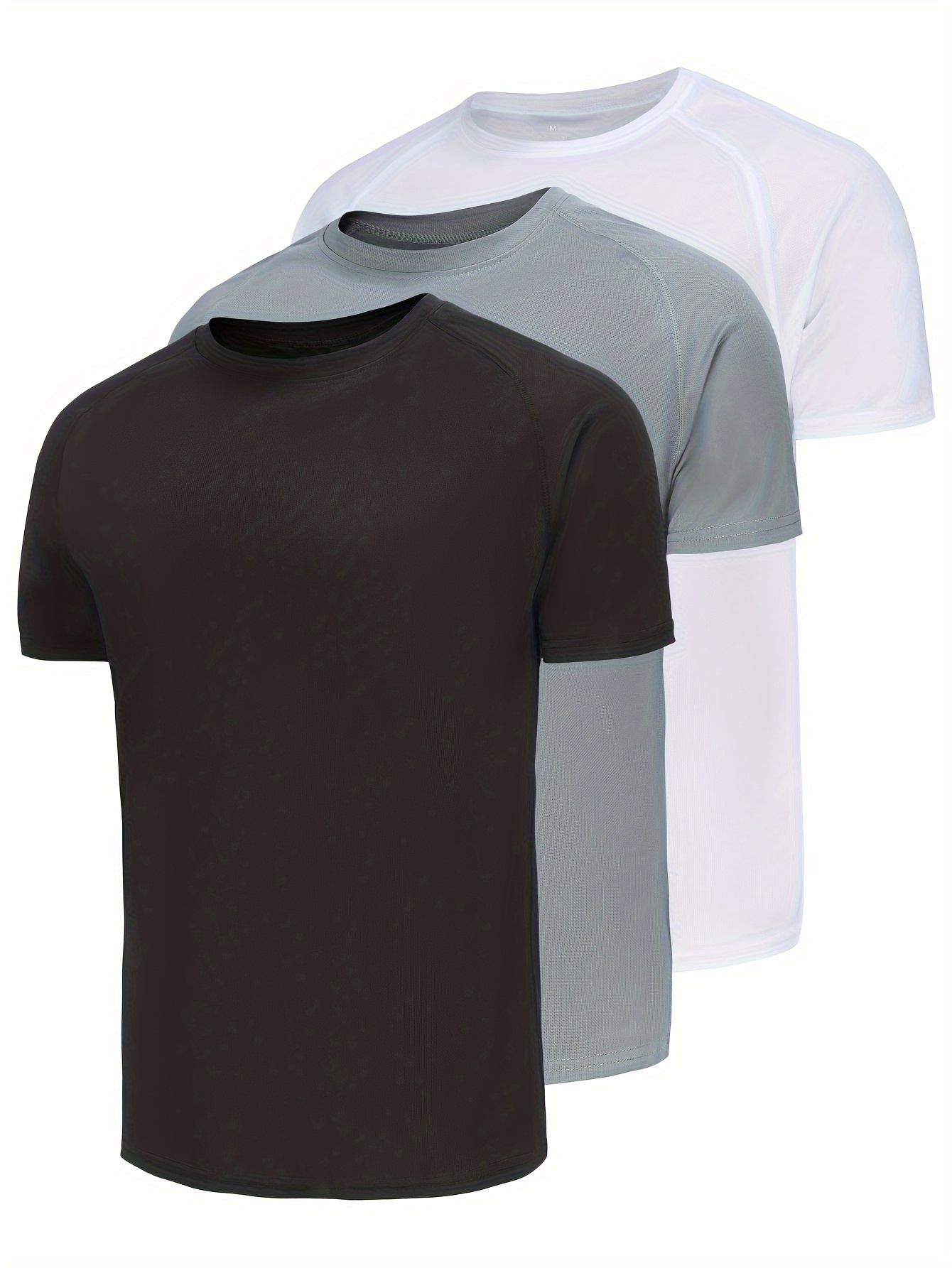 TACVASEN Udissolve-T-shirt à Vaccage Rapide Pour Homme, 50 Tailles K TOPS, Gym, Fitness, Course à Pied, Entraînement, Natation, Été