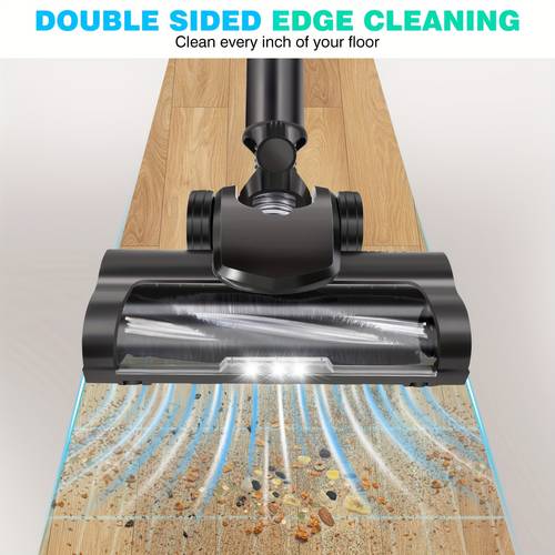 6 in 1 cordless handheld vacuum cleaner with strong suction 3000mah lithium battery with hepa filter motorized brush head extension wand lightweight portable for home car pet hair reach areas ideal gift for halloween christmas housewarming compatible with european plug 220v vacuum cleaners for home car cleaning tool durable construction