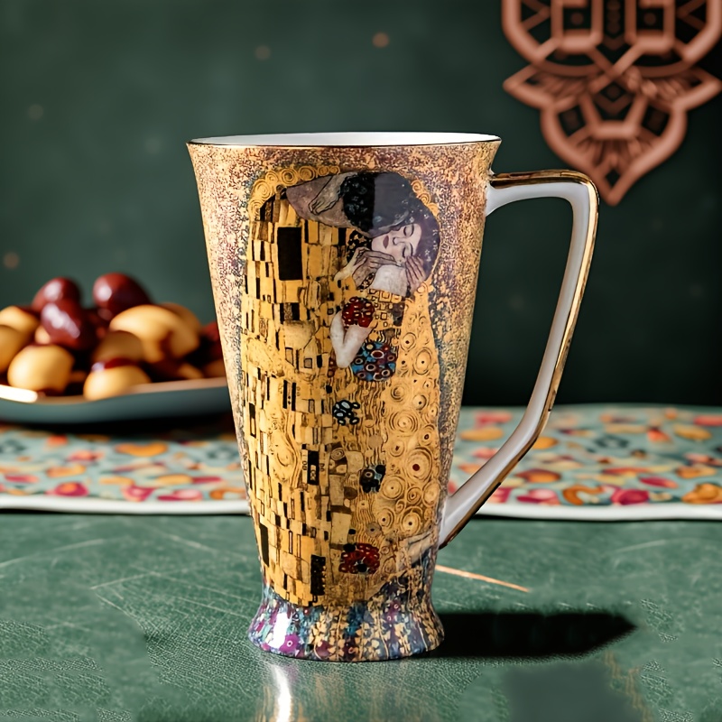 golden plated mug large capacity bone china Temu Mauritius