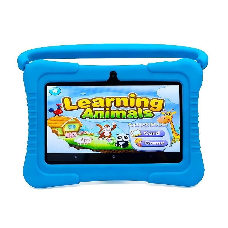 7-Inch Handheld Tablet, Android 12 System with Learning Software, HD Screen, Protective Silicone Case, 2GB RAM+32GB ROM, Tablet, Pad, Tablet, Pad