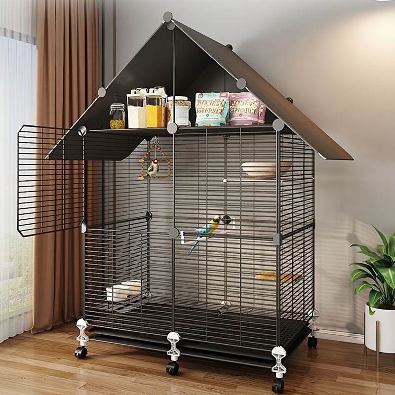 

Luxury Cage , Spacious And , With Features, For Bird , Ideal For Parrots, , And