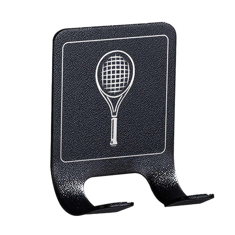 E-shop Schlägerhalter - Robuster Tennis Schlägerhalter | Platzsparende vertikale Aufbewahrung für Schläger, Wandmontage für Garagen, Schlafzimmer,