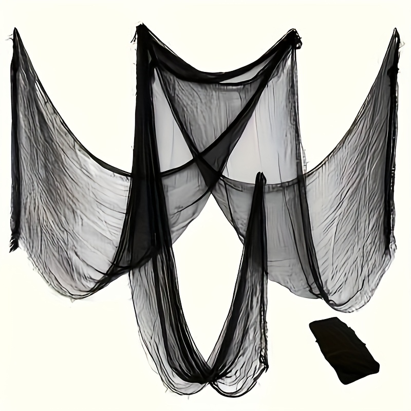 1pc New Horror Scene Decoration Web, Indoor & Outdoor Universal Decor, Haunted House Atmosphere Layout, Party Decoration