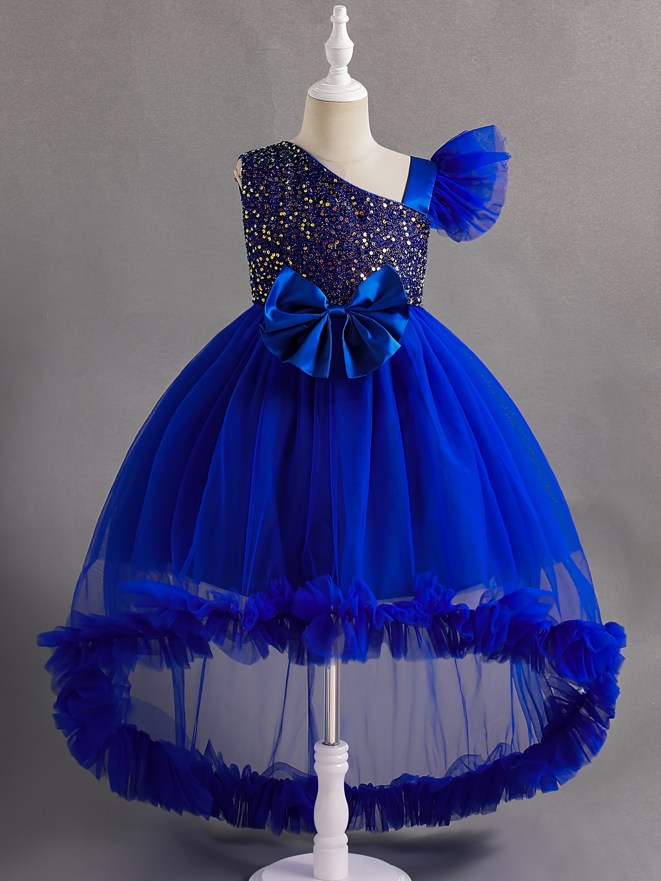 royal blue dress for girls - United Kingdom
