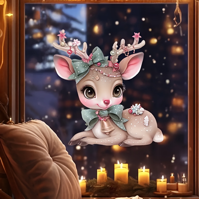 

Reusable Christmas Clings - Pvc Stickers For Decor, For & ,