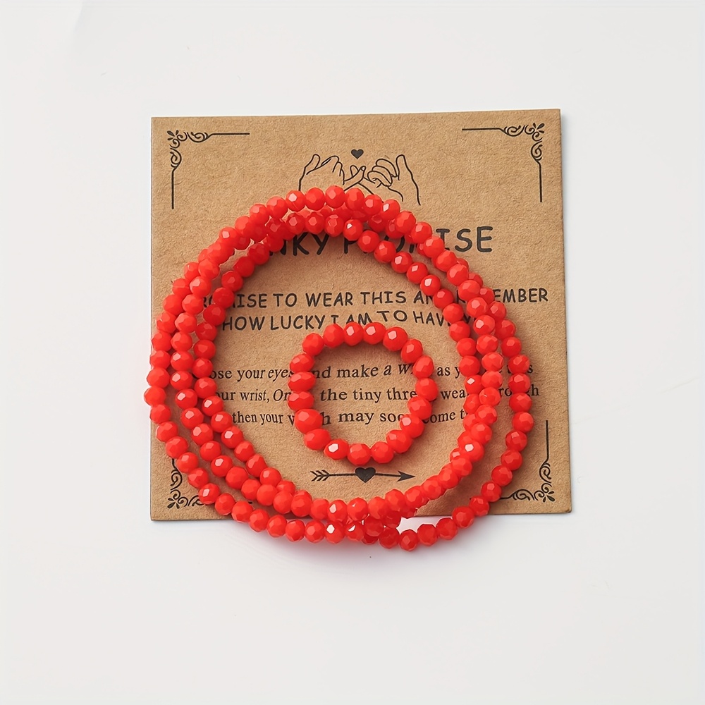 Bohemian Crystal Handmade Beaded Multi-Layer Bracelet and Ring Set