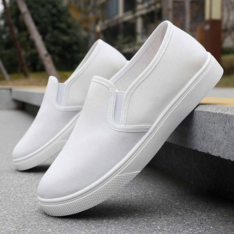 Cheap white slip on shoes deals