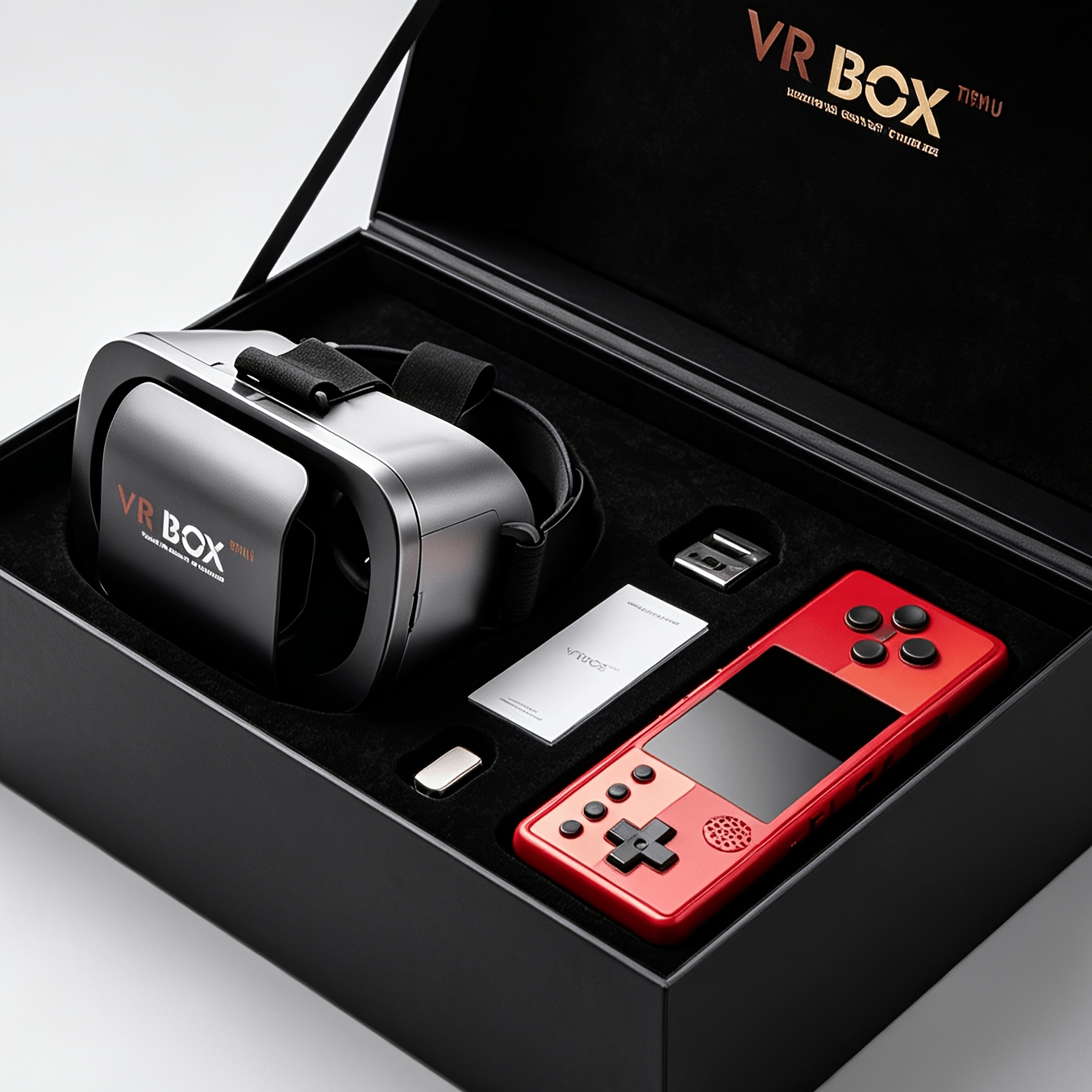 TEMU Mini3dvr Glasses + Handheld Game Console, High-definition Glasses With A , Your Childhood, Suitable For Small Head Sizes, Viewing Experience,