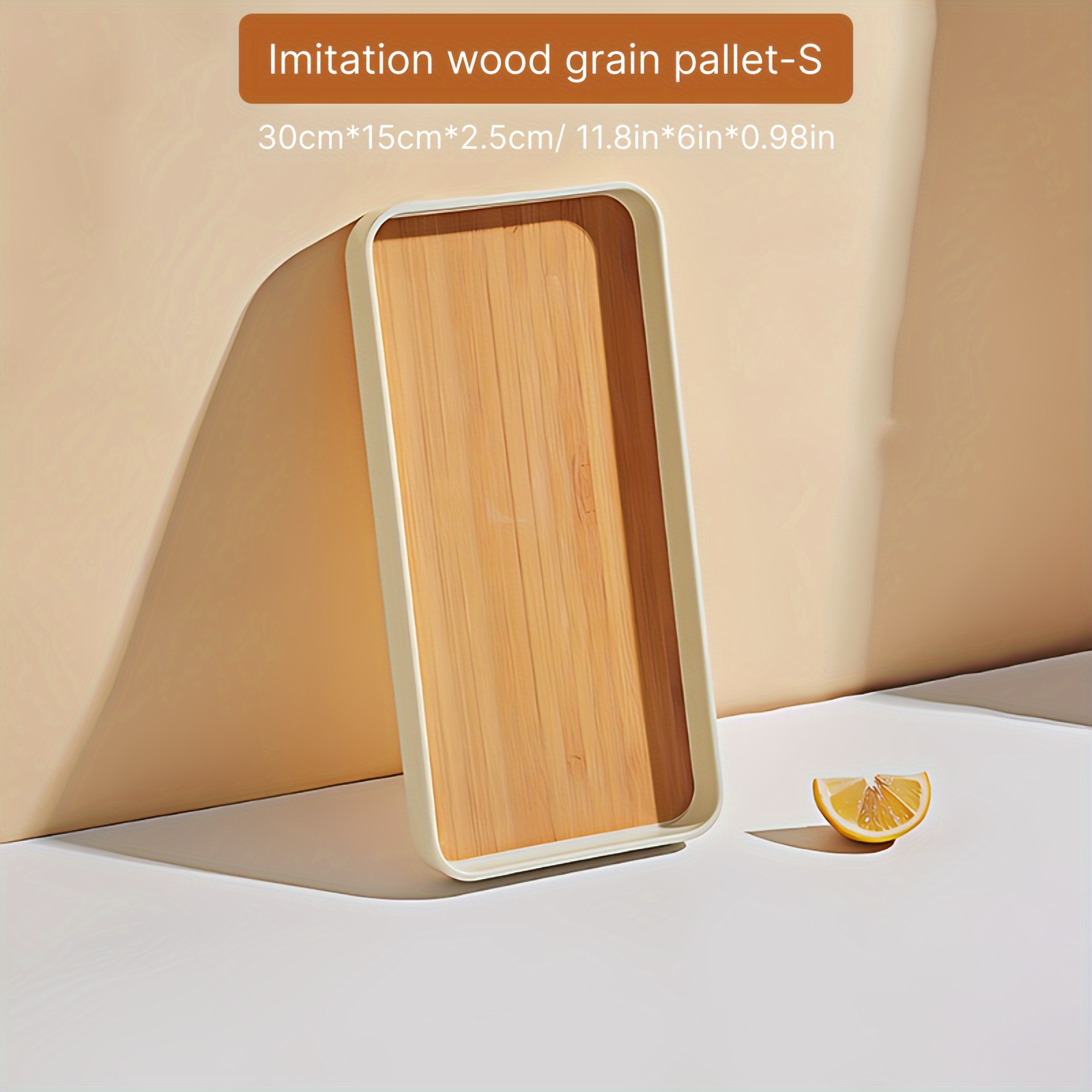 TEMU Rectangular For Breakfast, , And Beverages - For Decor & Kitchen Organization