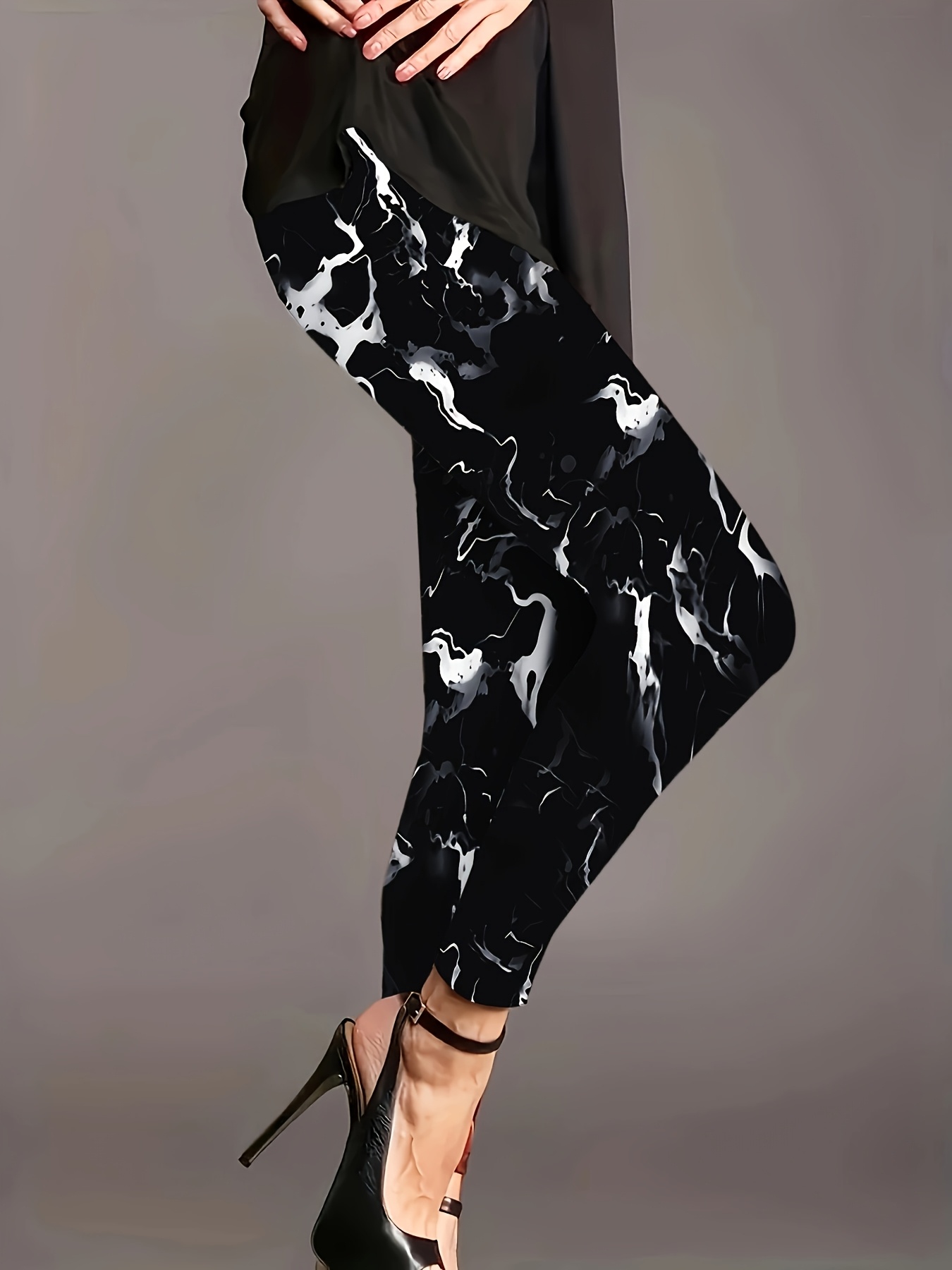 high heels leggings sold on Temu United States