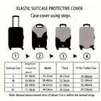 cute dachshund puppy pattern luggage cover lightweight durable polyester suitcase protector with beige brown dust proof travel accessory for men women