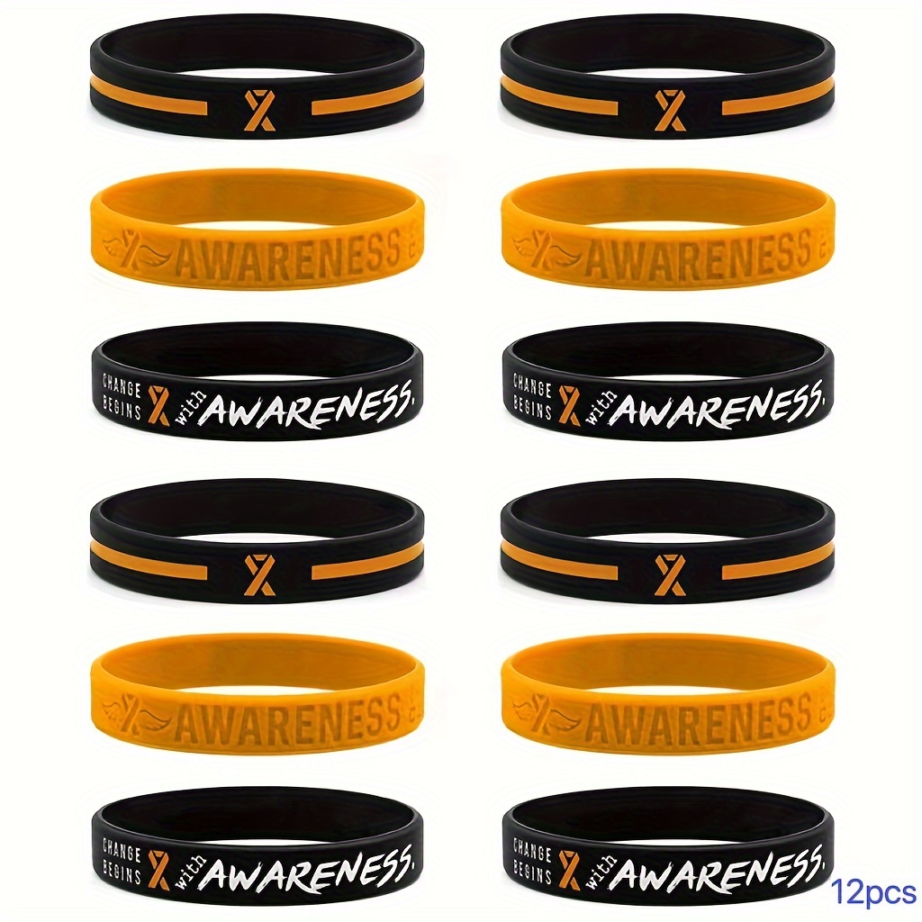 inspirational silicone wristbands waterproof Temu United Kingdom