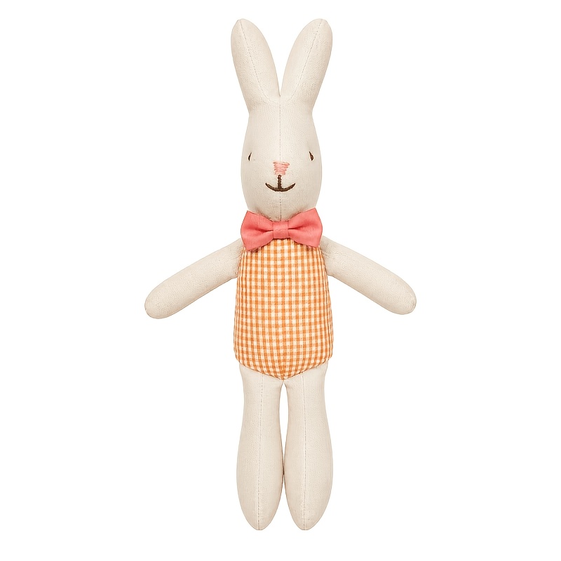 Handmade Fabric Rabbit Doll, Cute Nordic Style Puppet