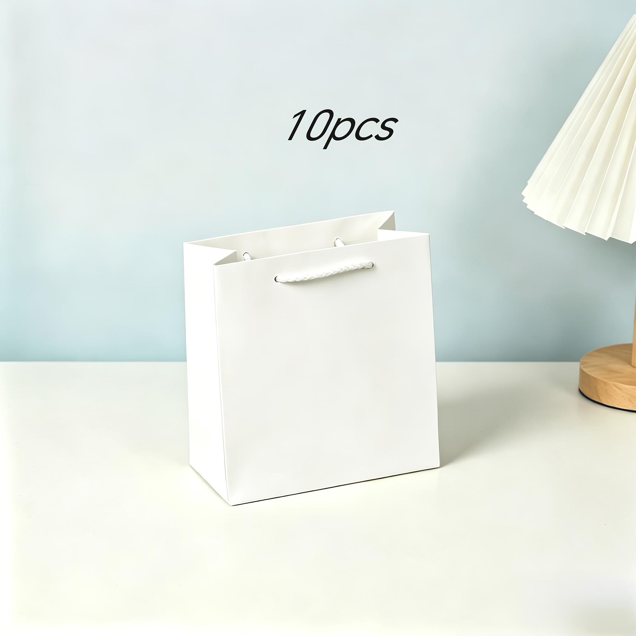 TEMU Gift For Her/him 10pcs Set Of Hand-carry Gift Bags, Including Ring, Necklace, And Jewelry Packaging Bags, Daily Handmade Gift Bags, Bags,