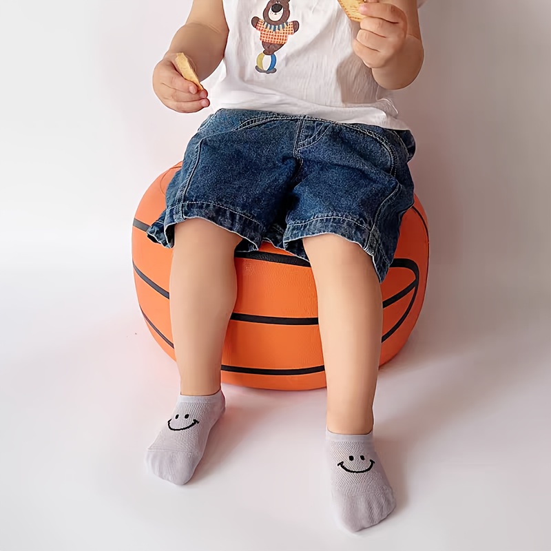 kids' breathable cotton ankle socks cute Temu South Africa