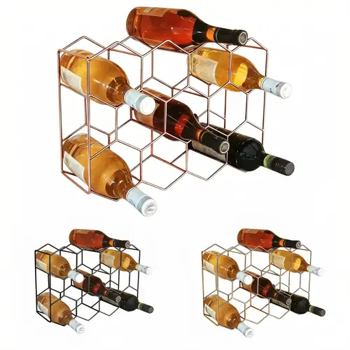 Metal Rack Mapping Stand wine racks sold on Temu United States