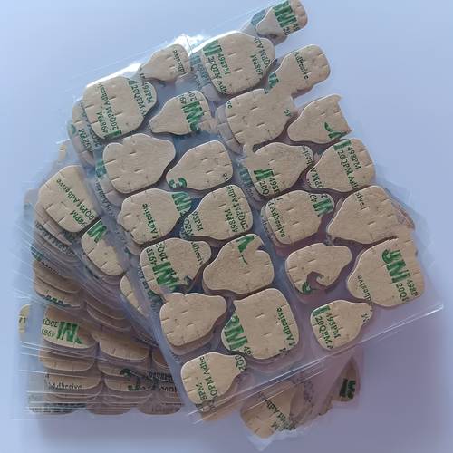 240pcs nail art strong waterproof double sided nail sticker breathable jelly like suitable for almond shaped medium to long length glossy surface press on nails extra nail for added stability